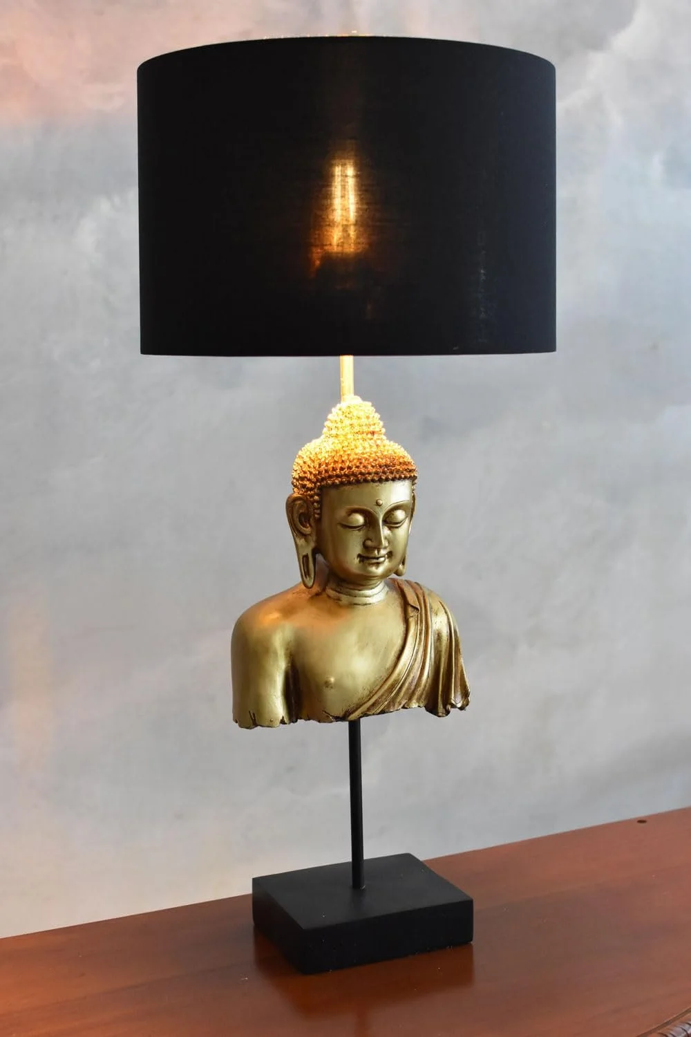 Настольная лампа Palazzo Asia Buddha Lamp Buddha Desert Feng Shui 66 см, фото №2