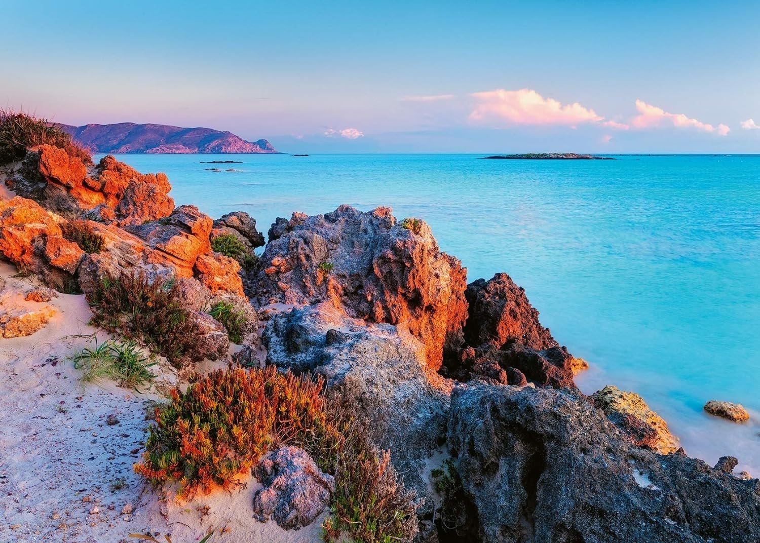 Пазл Ravensburger 14980 Mediterranean Greece 1000 деталей, фото №2