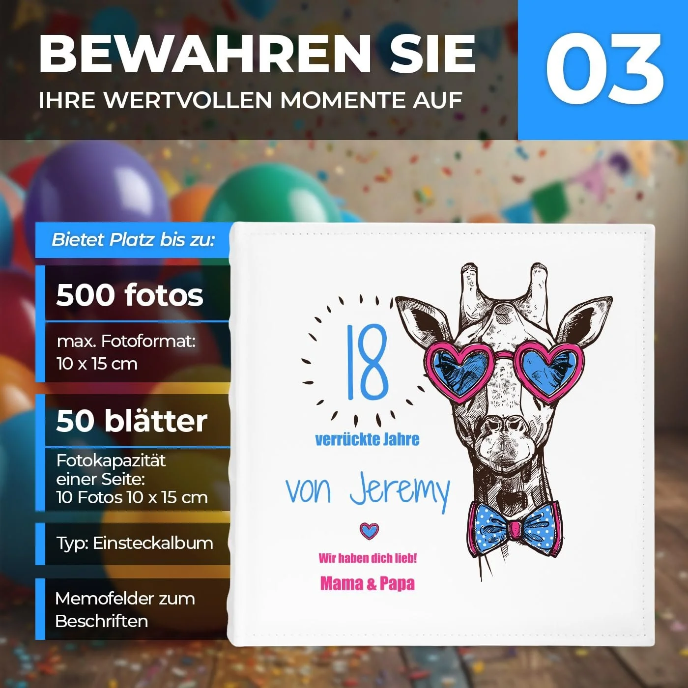 Альбом для фотографий Maverton 500 фотографий 10x15 см 33x33 см Белый, фото №4 Альбом для фотографий Maverton 500 фотографий 10x15 см 33x33 см Белый, фото №4