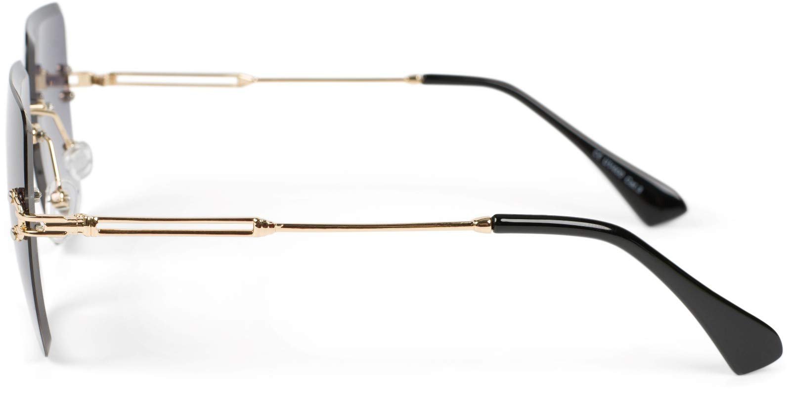 Сонцезахисні окуляри Без оправи styleBREAKER 09020124 Прямокутні лінзи з тонуванням, фото №4