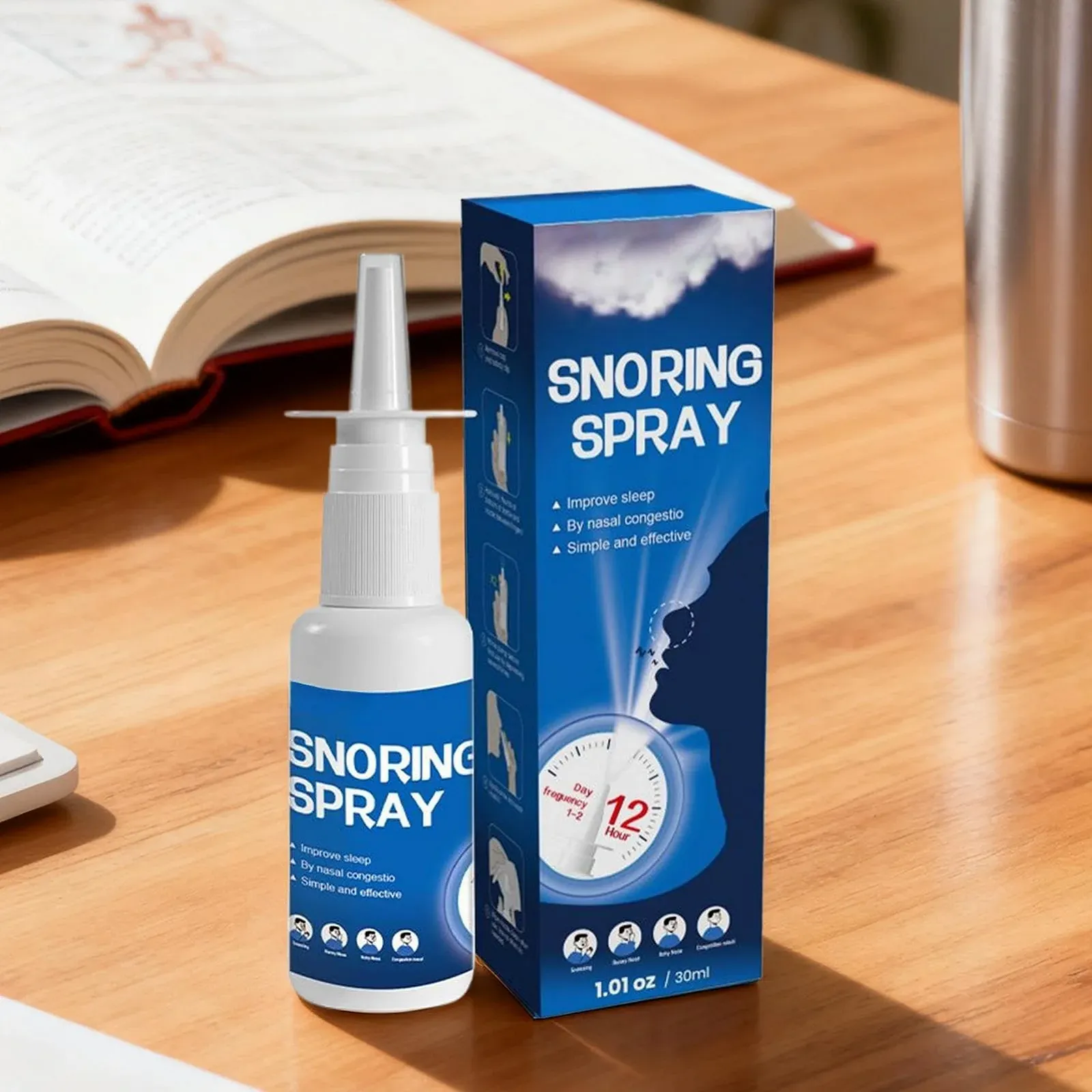 Спрей від хропіння 30 мл Дорожній розмір, фото №2