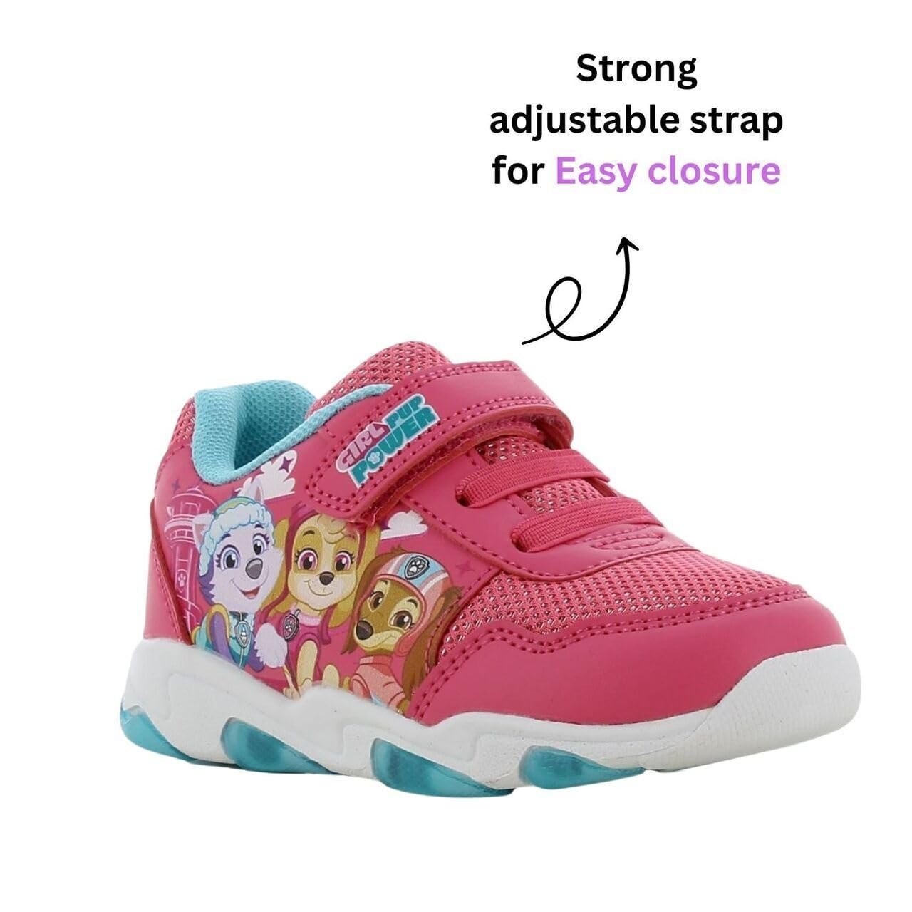 Кроссовки Leomil Paw Patrol для девочек, детская Кроссовки с блестками, идеально подходит для школы и отдыха, фото №4 Кроссовки Leomil Paw Patrol для девочек, детская Кроссовки с блестками, идеально подходит для школы и отдыха, фото №4