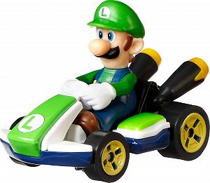 Модель DieCast Super Mario Kart Standard Kart Luigi Масштаб 1:64 Длина 5 см - Фото 1