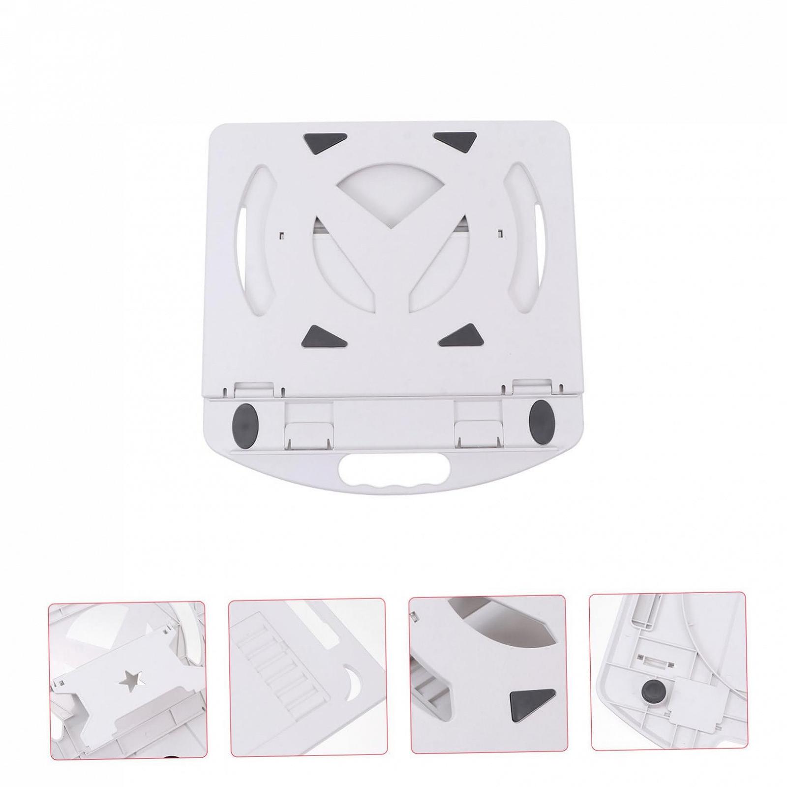 Подставка для ноутбука Вращающаяся Wei
er с поднятой полкой, белая, фото №3 Подставка для ноутбука Вращающаяся Wei
er с поднятой полкой, белая, фото №3