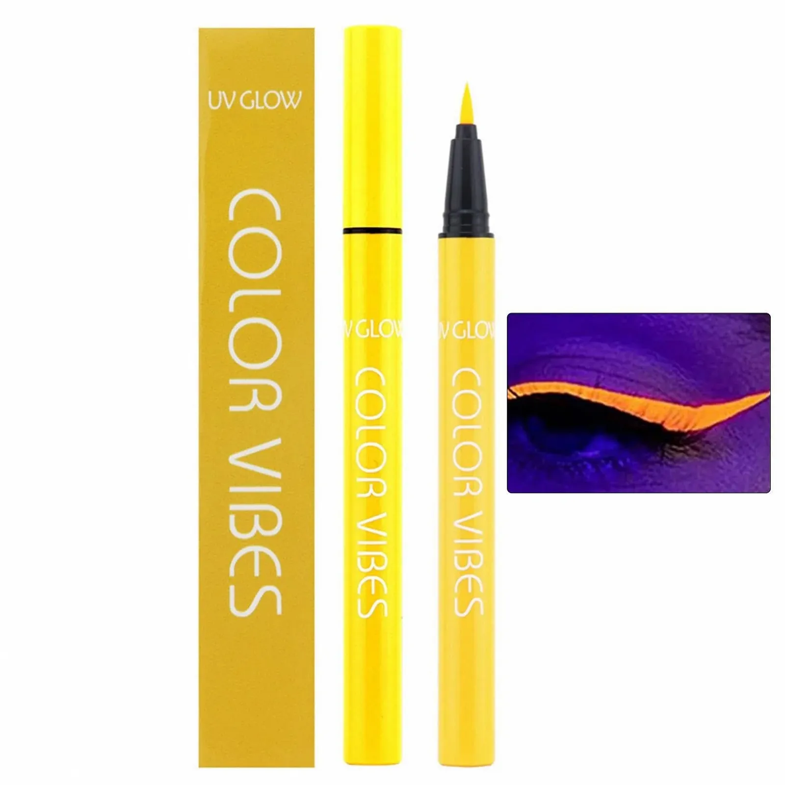 Жидкая Подводка для глаз Glow Neon Fowybe, фото №1