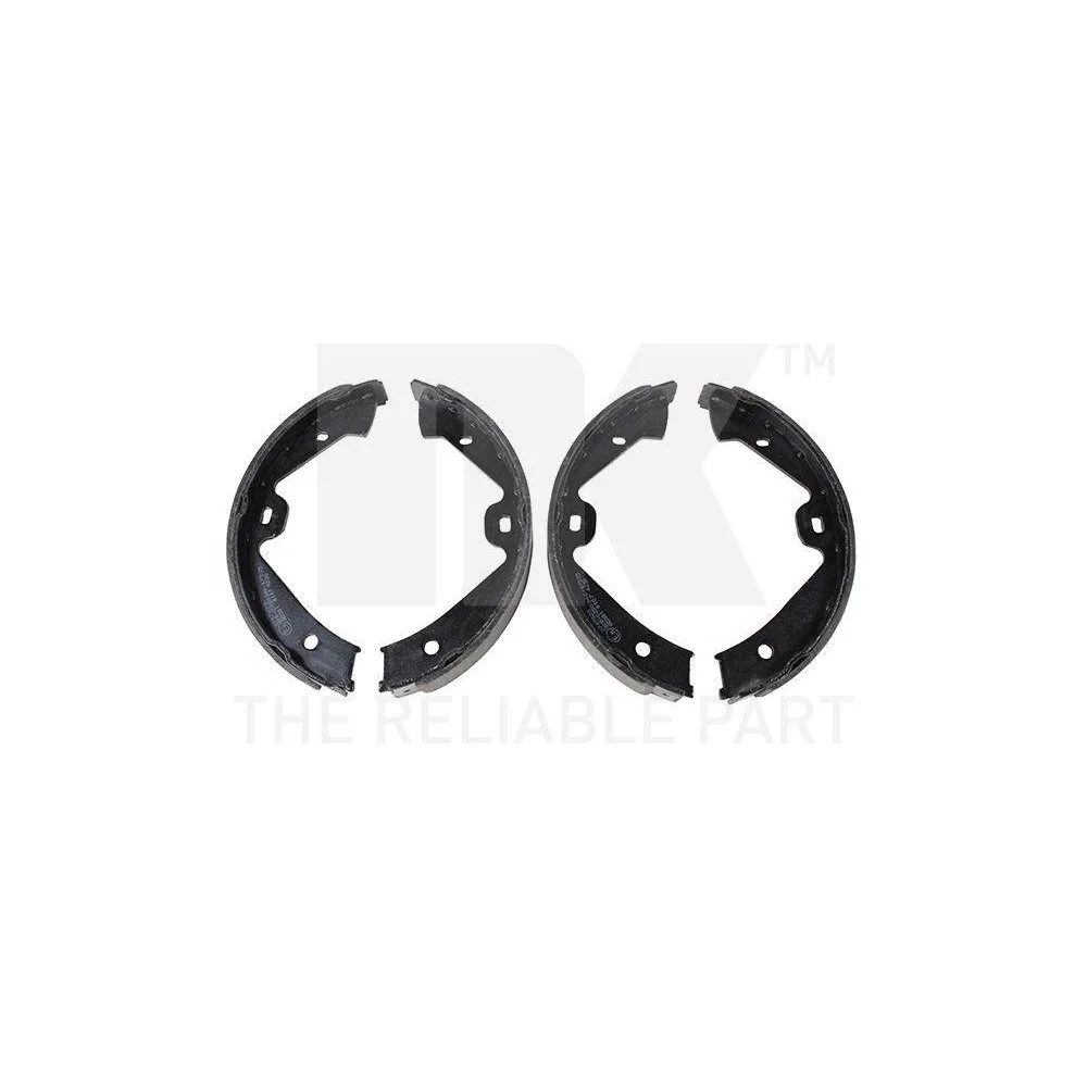 Комплект гальмівних колодок стоянкового гальма NK 2747829 для PORSCHE VW задня вісь, фото №1