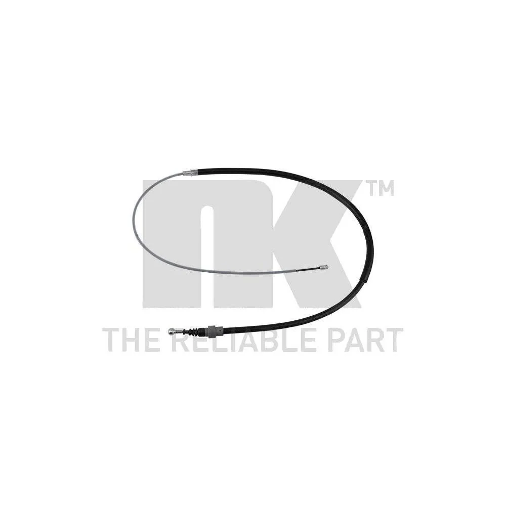 Трос стоянкового гальма NK 904790 для AUDI SEAT SKODA VW задній лівий, фото №1