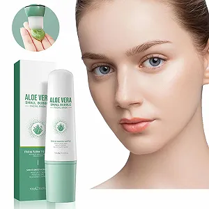 Маска для лица Aloe Vera Schaebens Увлажняющая, против черных точек и прыщей, глубокая очистка пор, контроль жирности, 100 г synthetic.ua - Фото 1