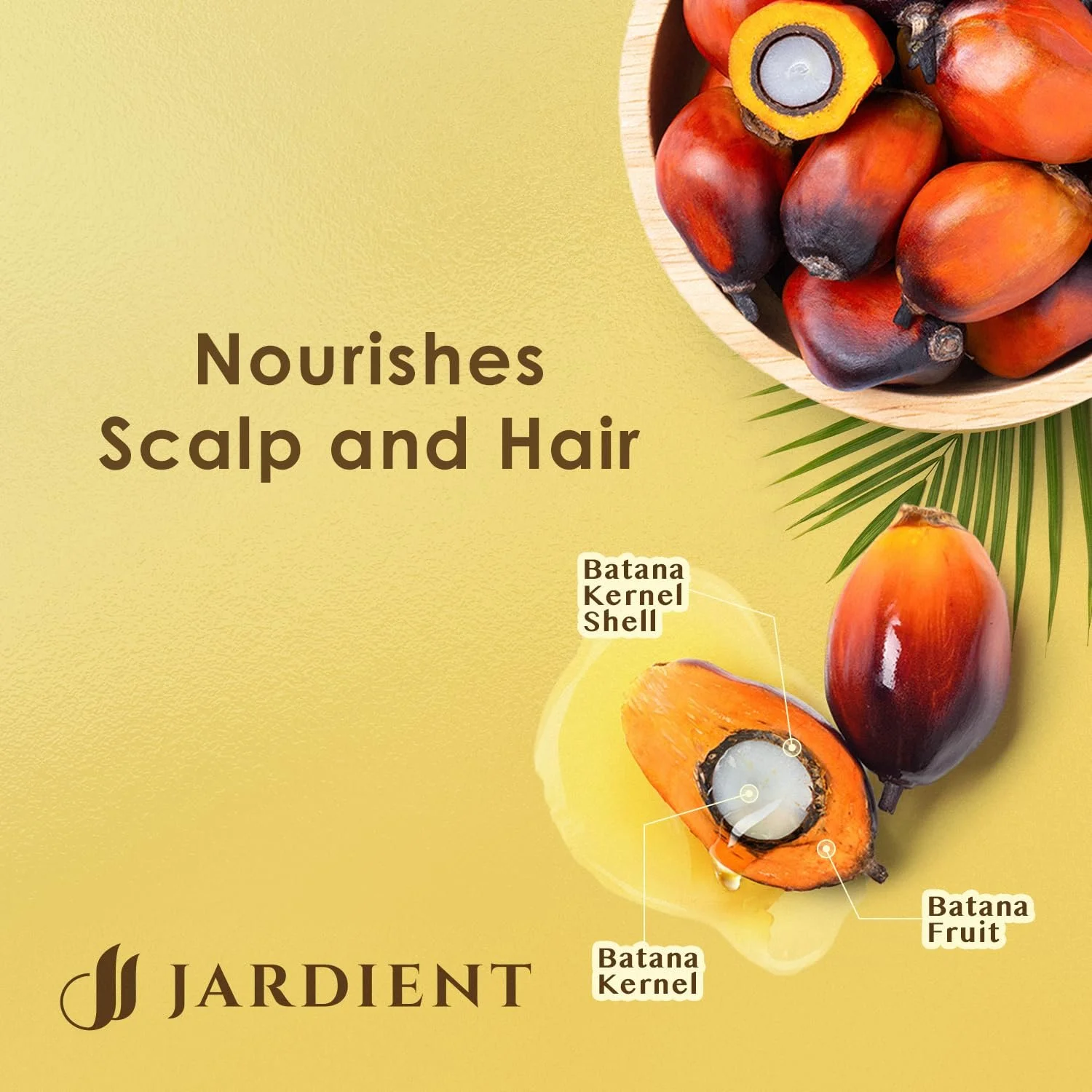 Олія Batana Jardient Сира для росту волосся 100% Чиста та Натуральна Гондураська Органічна 124 мл, фото №5