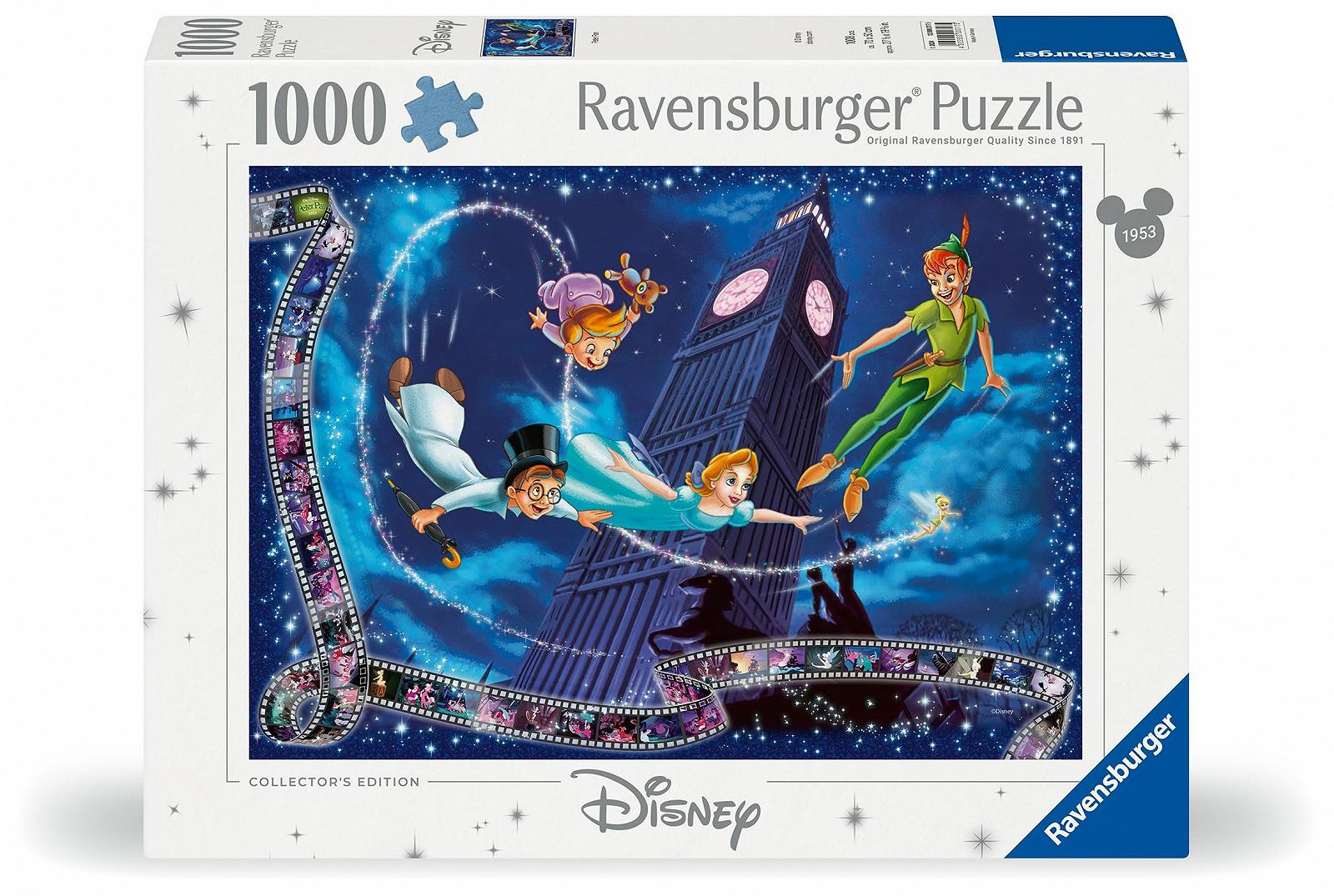 Пазл Ravensburger Walt Disney Питер Пэн 1000 элементов 70 x 50 см Новый дизайн, фото №2