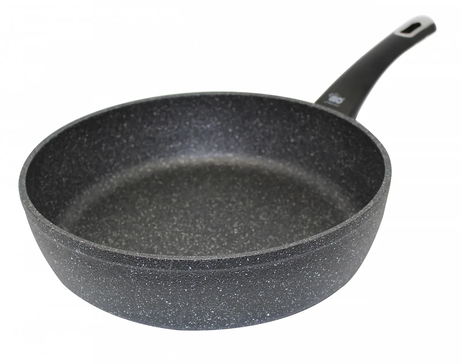 Сковорідка для соте Granite Evolution 24 см, Мікростільникова структура, професійне антипригарне покриття ELODUR, підходить для індукційних плит, чорна, фото №3