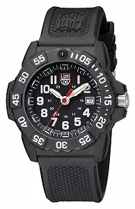 Часы Luminox Modern XS.3501.F Мужские Аналоговые Кварцевый Механизм Swiss Ремешок Резиновый, черный - Фото 1