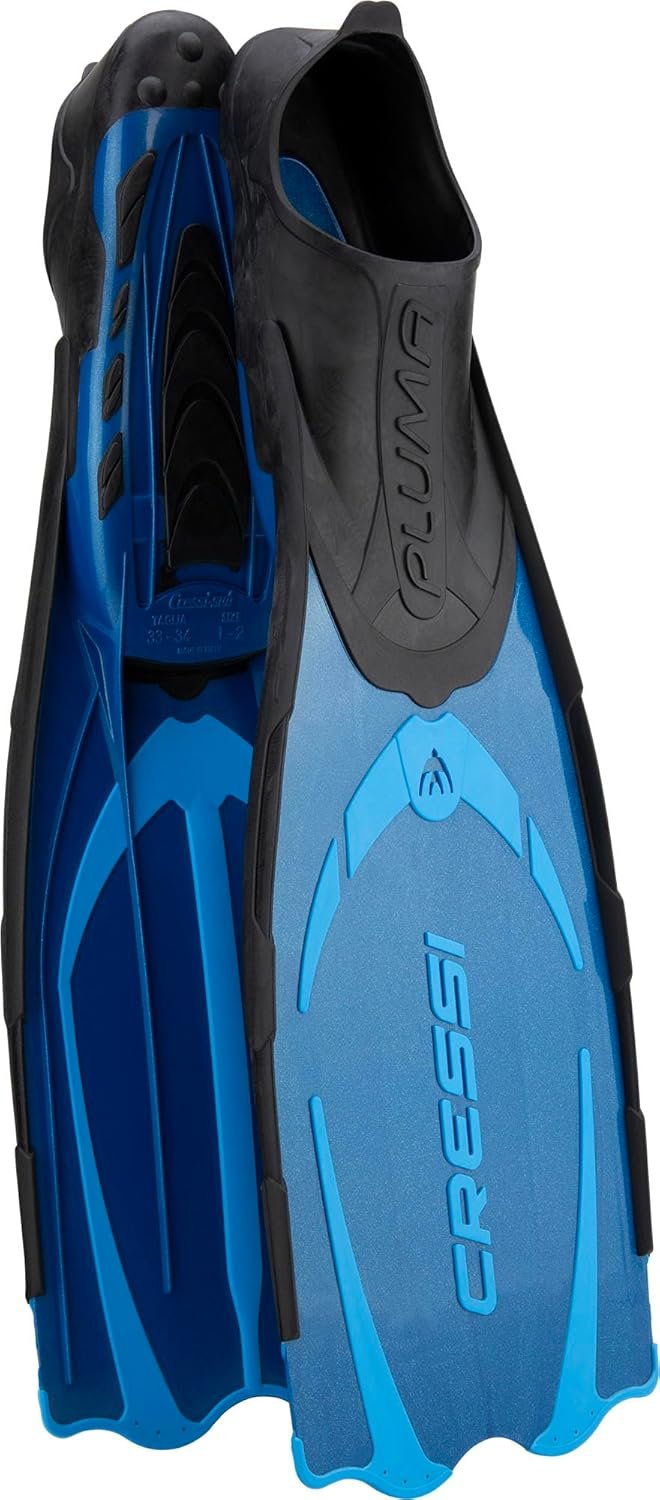 Ласты для дайвинга Cressi Pluma Blue/Azure, фото №1