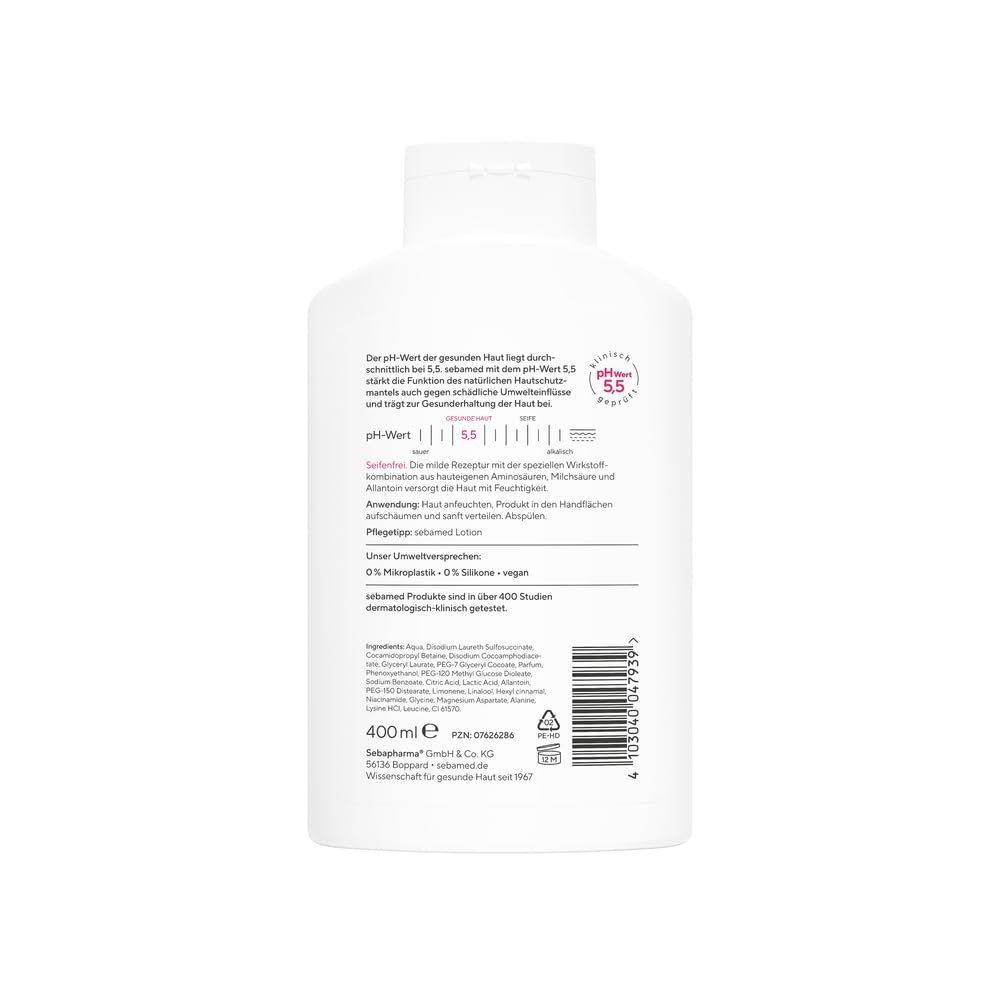 Гель для душа Sebamed Fresh Shower для чувствительной и уставшей кожи 400 мл, фото №2