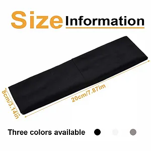 Повязка на голову для йоги Эластичная Спортивная для бега и занятий в спортзале (Однотонный цвет) 3 шт synthetic.ua - Фото 1