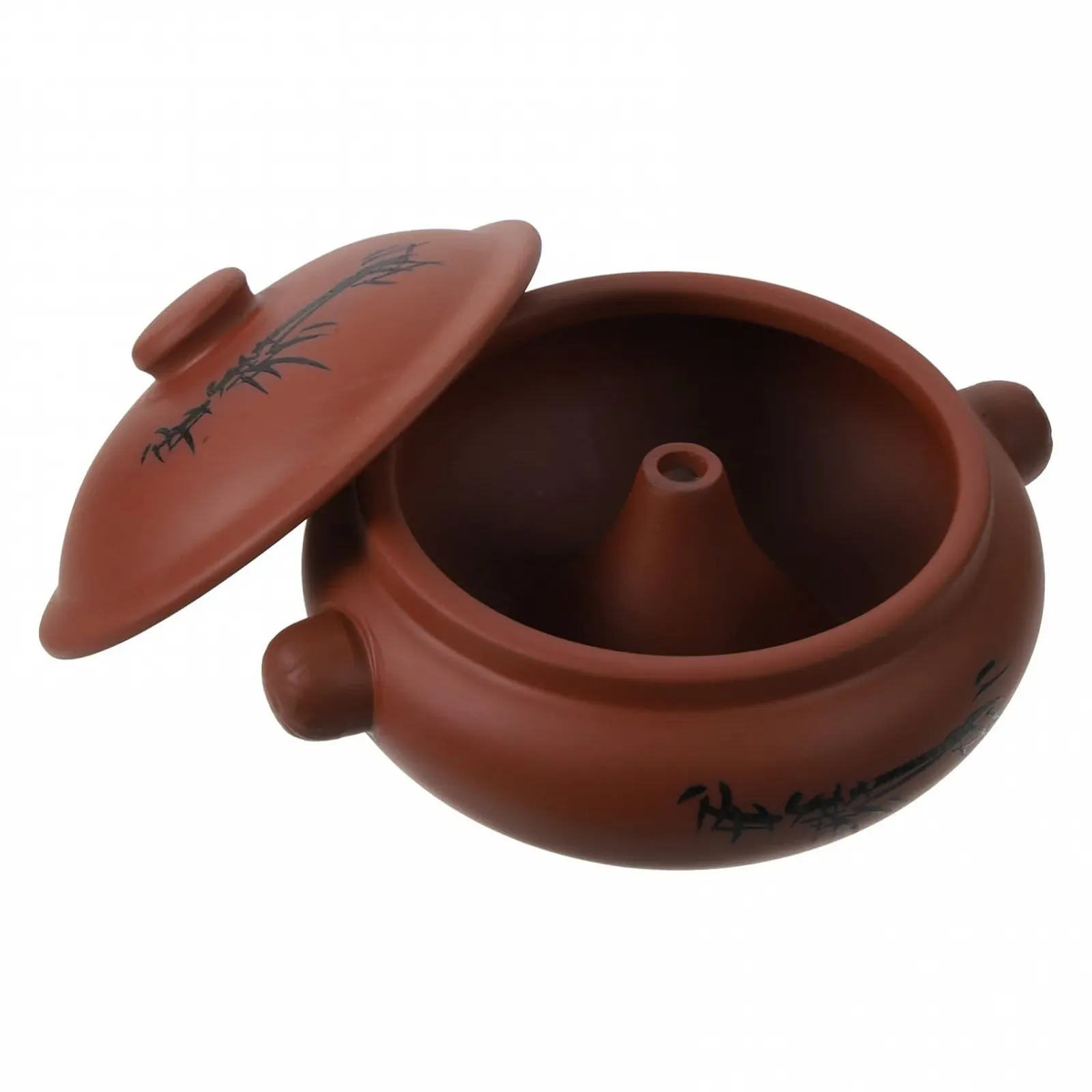 Кастрюля керамическая с антипригарным покрытием термостойкая для здорового питания, фото №1