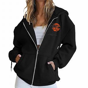 Жіноча Толстовка CCOOfhhc на блискавці з капюшоном - Фото 1