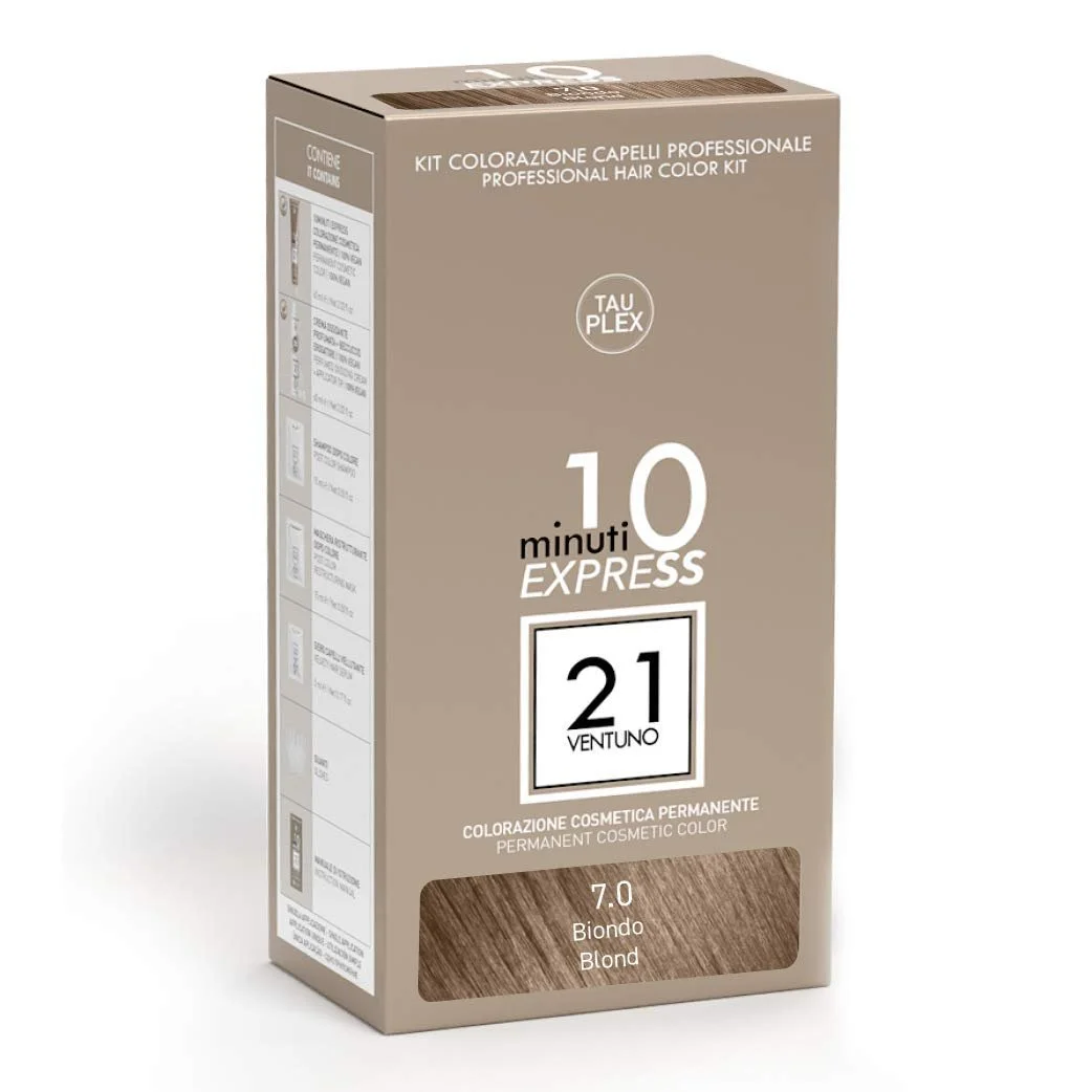 Фарба для волосся 21 Ventuno Professional 7.0 Світлий Блондин, фото №1 Фарба для волосся 21 Ventuno Professional 7.0 Світлий Блондин, фото №1