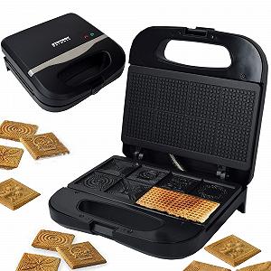 Вафельница Syntrox Germany ZWE-800 для коричных вафель для выпечки 8 вкусных коричных вафель - Фото 1