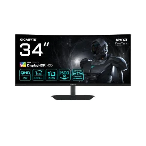 Монитор GIGABYTE G34WQC2 EK, фото №1 Монитор GIGABYTE G34WQC2 EK, фото №1