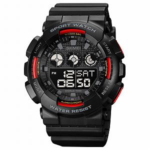 Годинник Skmei 1857RD Black-Red SALE - Фото 1