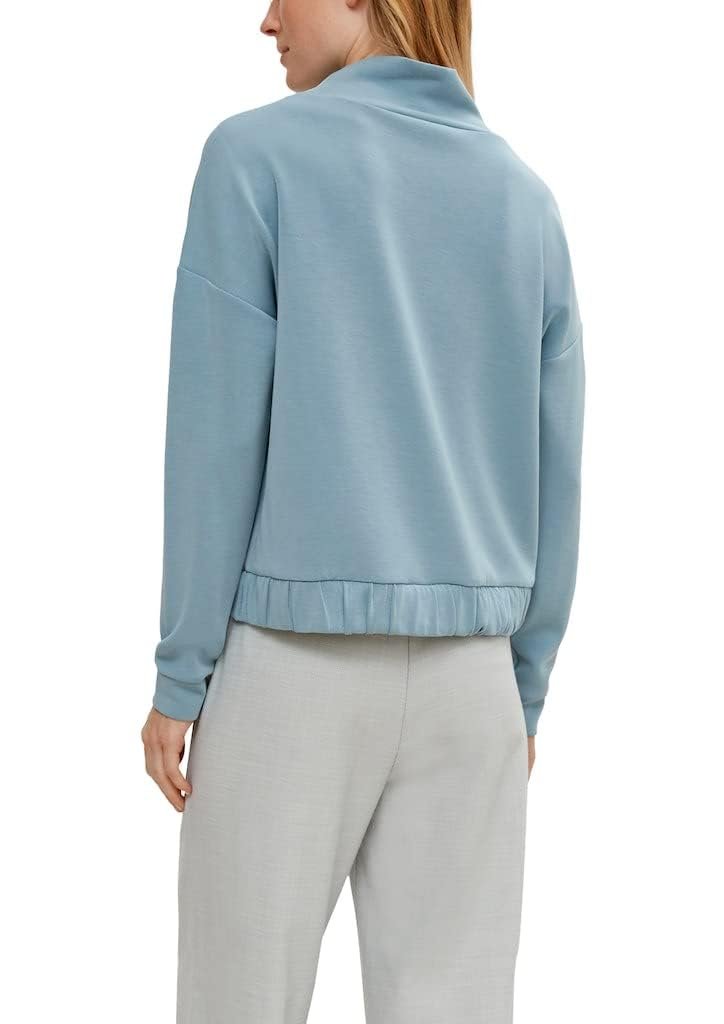 Женская толстовка comma, Сине-зеленый, фото №2