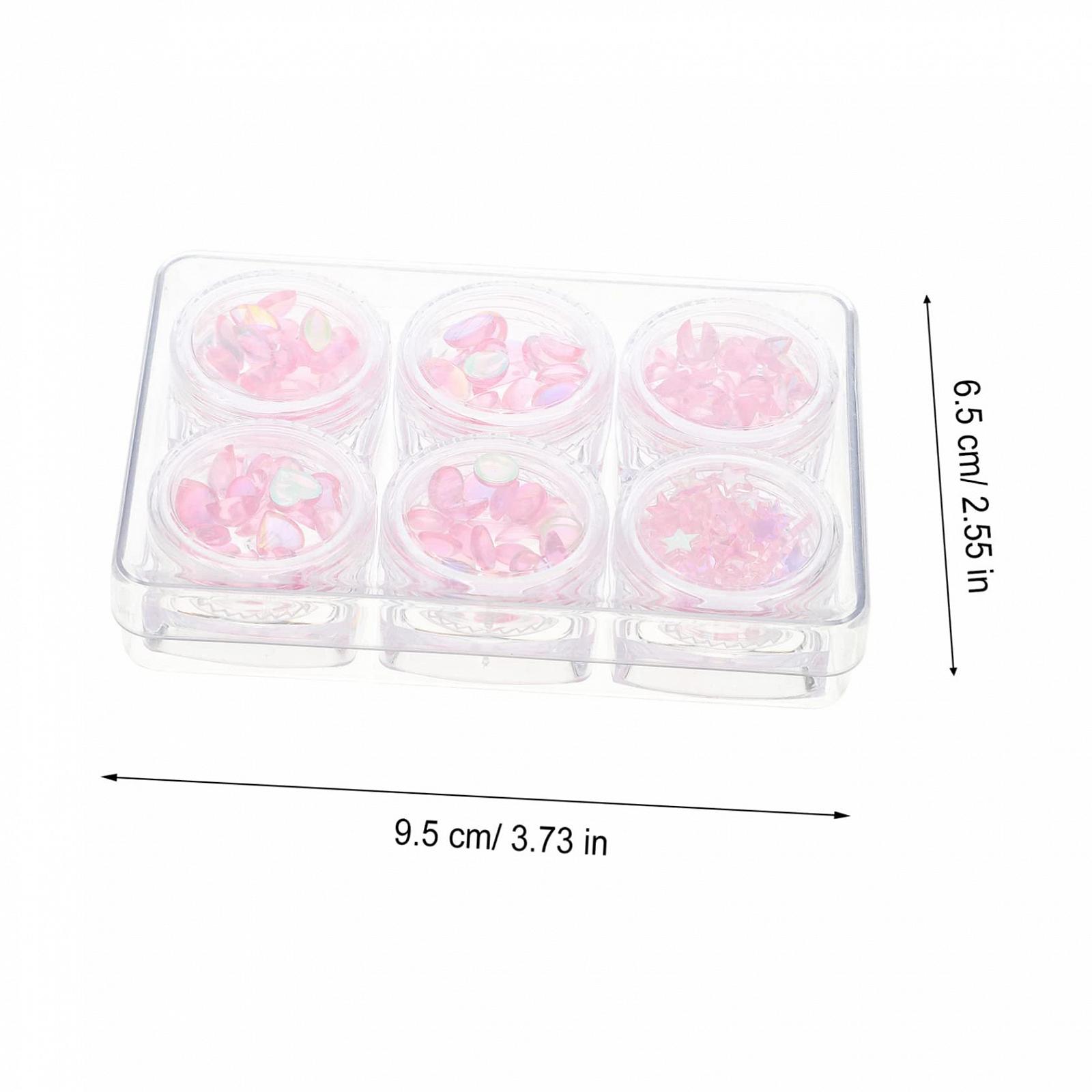 Подвески для ногтей Разноцветные заклепки Декоративные аксессуары для ногтей для DIY маникюра Легкие в применении аксессуары для ногтей, фото №4