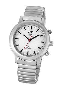 Женские аналоговые часы ETT Eco Tech Time Funk Solar ELS-11188-11M, серебристый, Браслет - Фото 1