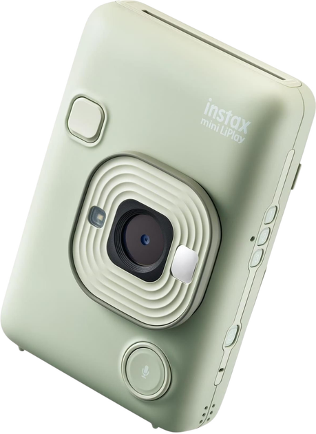 Камера миттєвого друку INSTAX mini LiPlay / фото 86 х 54мм / Green, фото №2