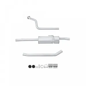 Передній глушник HELLA Easy2Fit 8LB 366 020-211 synthetic.ua - Фото 1