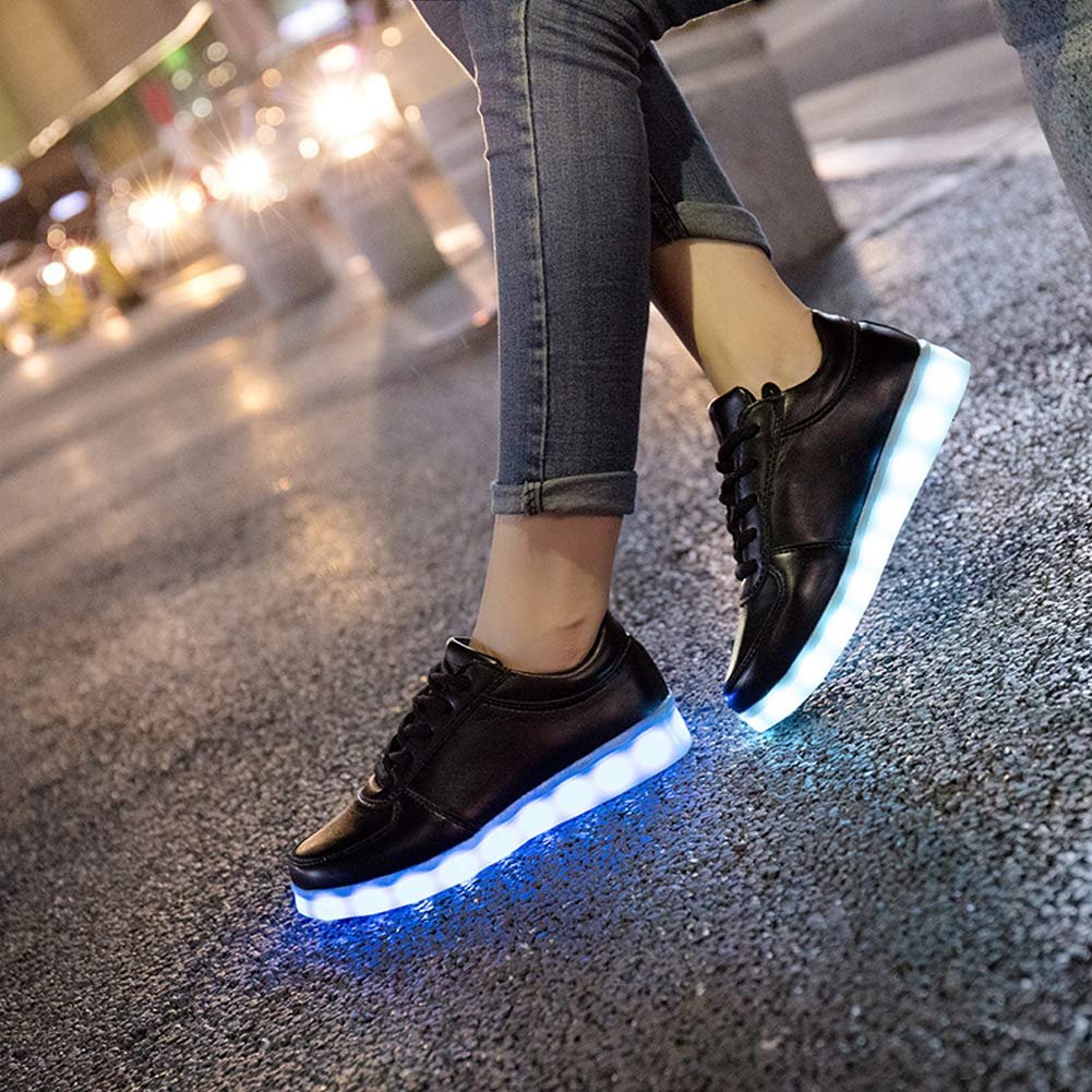 Кроссовки Padgene Светящиеся Светодиодные USB Зарядка Шнуровка, фото №8 Кроссовки Padgene Светящиеся Светодиодные USB Зарядка Шнуровка, фото №8