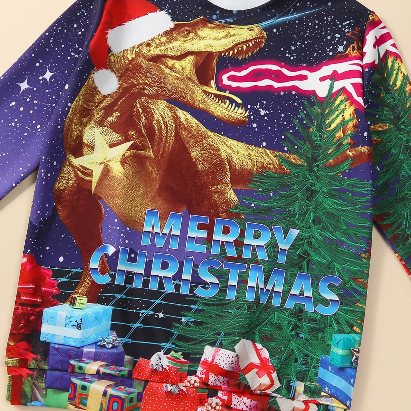 Різдвяний світшот Xumplo для дітей, хлопчиків і дівчаток, джемпер з довгими рукавами, фото №6 Різдвяний світшот Xumplo для дітей, хлопчиків і дівчаток, джемпер з довгими рукавами, фото №6