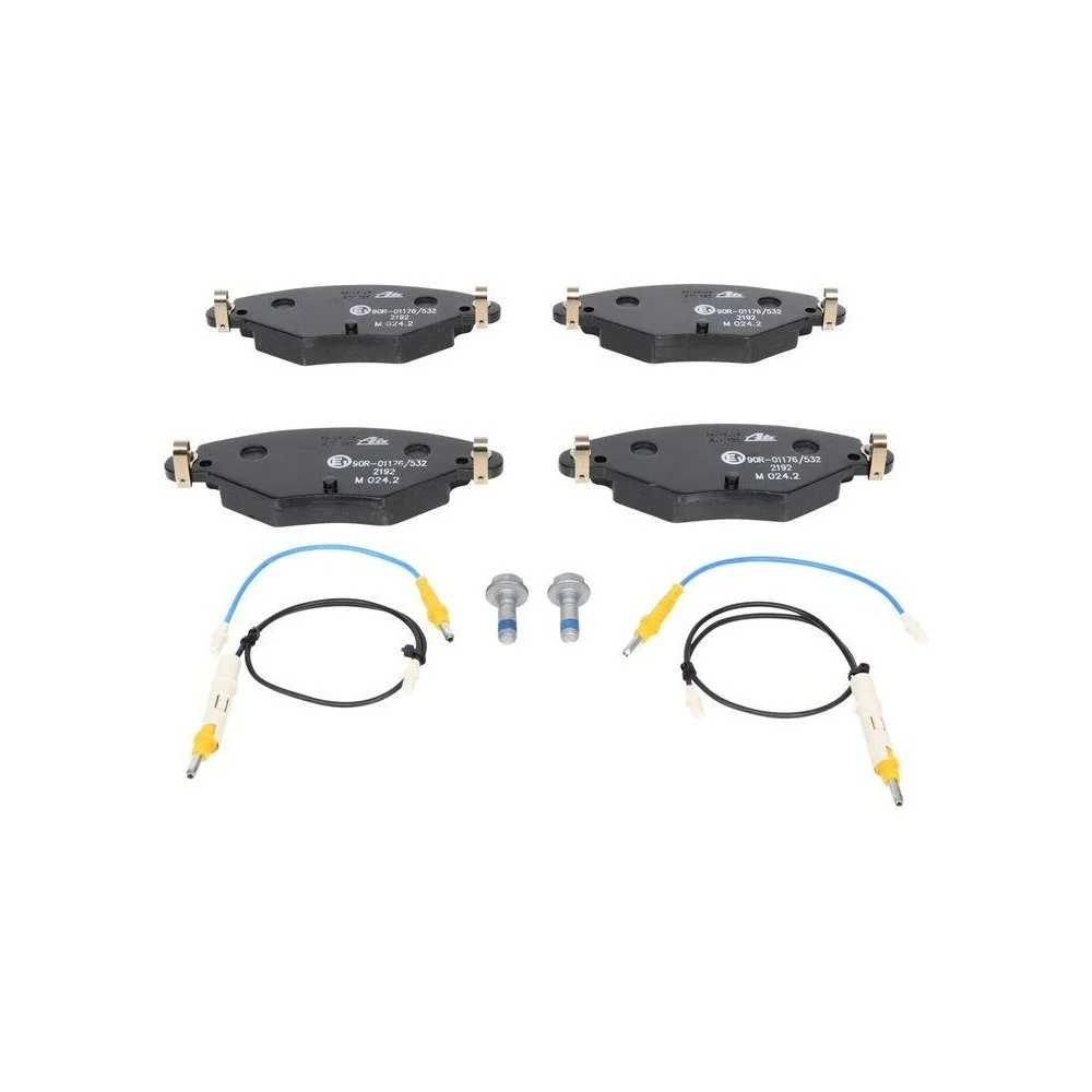 Комплект гальмівних колодок дискового гальма ATE 13.0460-3997.2 для CITROËN передній міст, фото №1 Комплект гальмівних колодок дискового гальма ATE 13.0460-3997.2 для CITROËN передній міст, фото №1