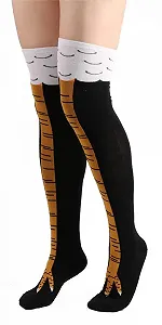 Шкарпетки FGFD&OU Chicken Feet Overknee Cartoon Sports Socks Unisex synthetic.ua - Фото 1