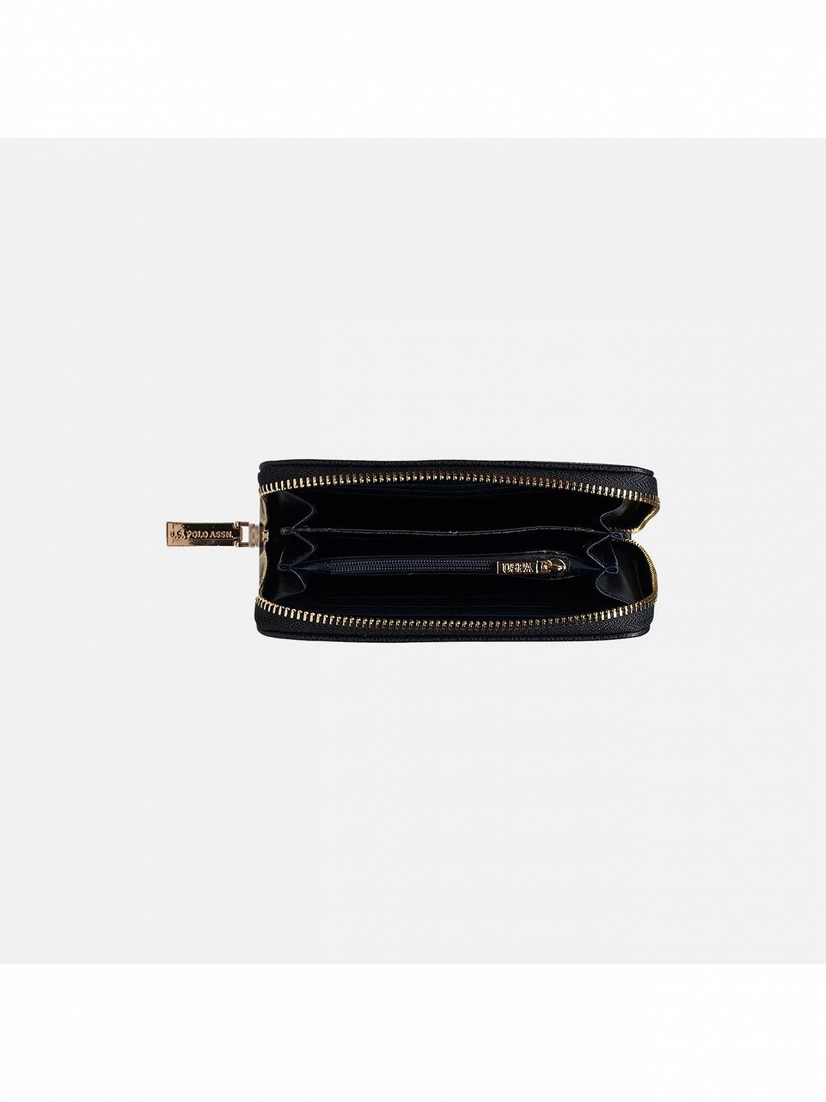 Гаманець U.S. POLO ASSN. New Jones Zip Around M Navy Синій, Класичний, фото №5
