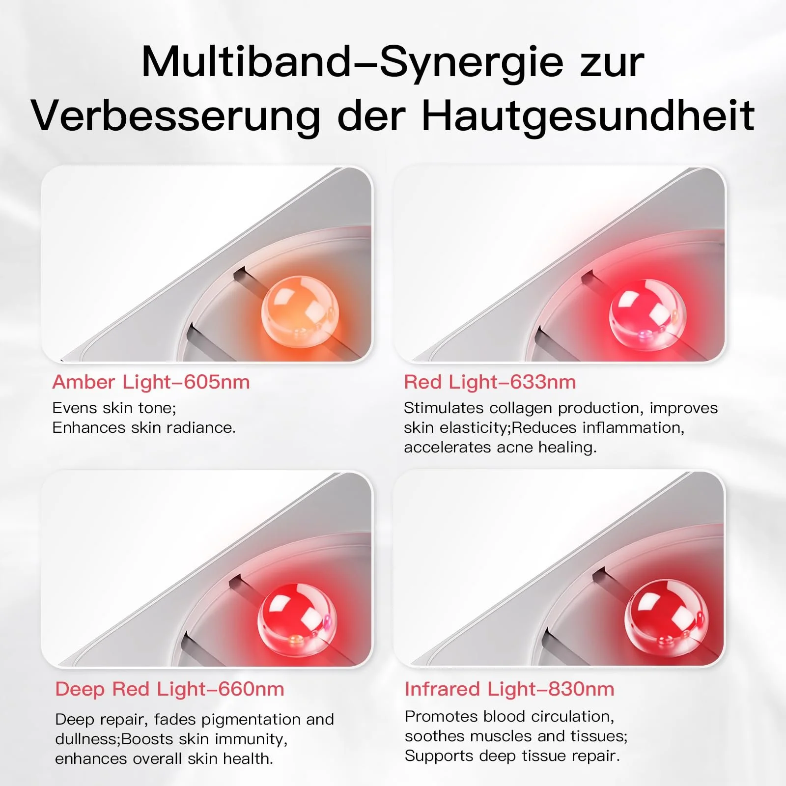 LED Маска для обличчя IBORRIA LuminaRed Ultra LED Red Light Therapy з ближнім інфрачервоним світлом, маска для світлотерапії, фото №2 LED Маска для обличчя IBORRIA LuminaRed Ultra LED Red Light Therapy з ближнім інфрачервоним світлом, маска для світлотерапії, фото №2