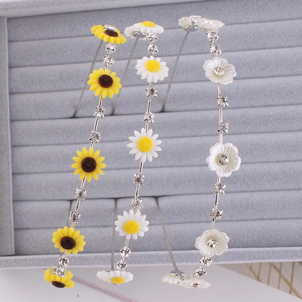 Обруч Подсолнечник Кристалл Стразы, фото №5 Обруч Подсолнечник Кристалл Стразы, фото №5