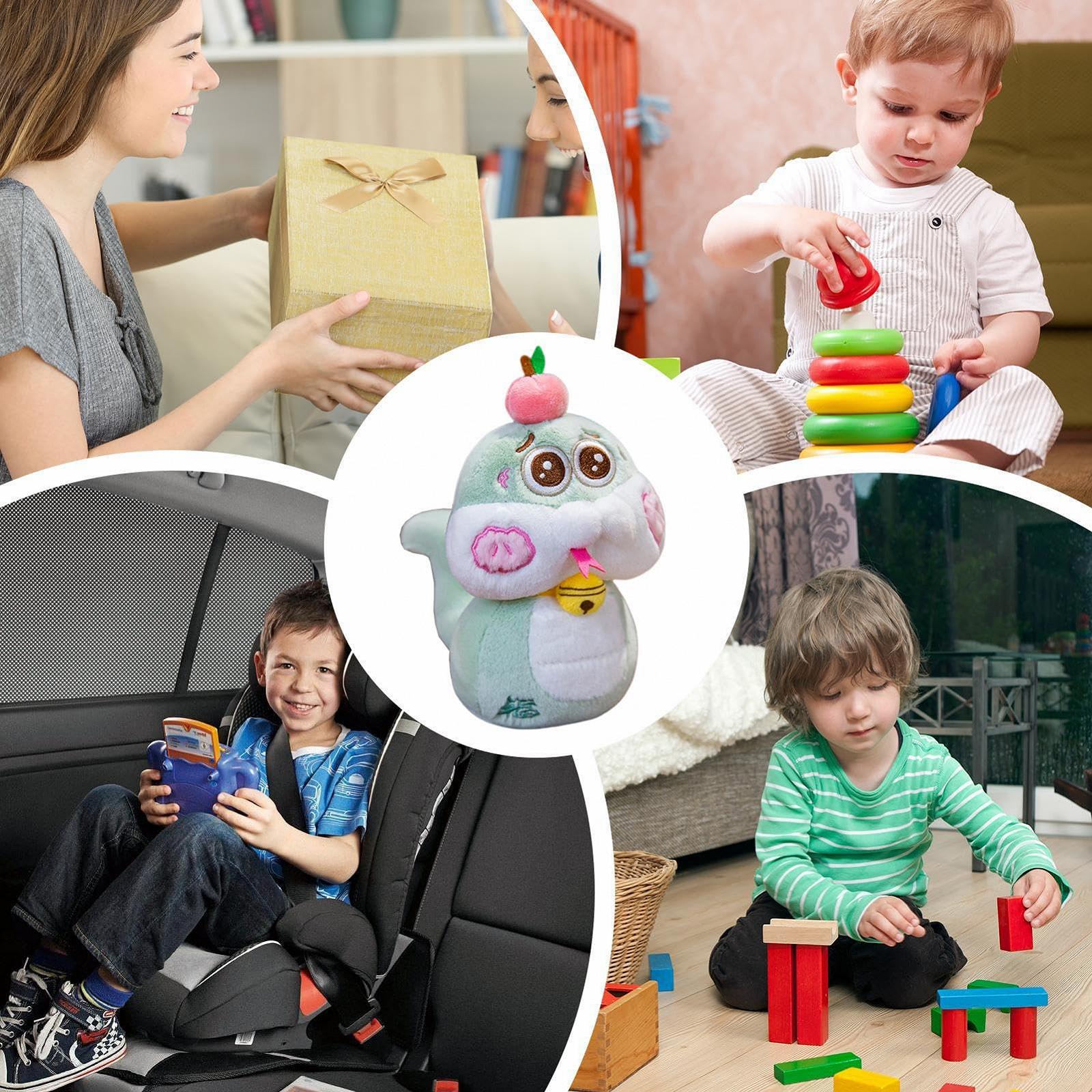 Игрушка плюшевая Змея 2025 11 дюймов Китайская Счастливая змея с милым выражением лица, фото №4