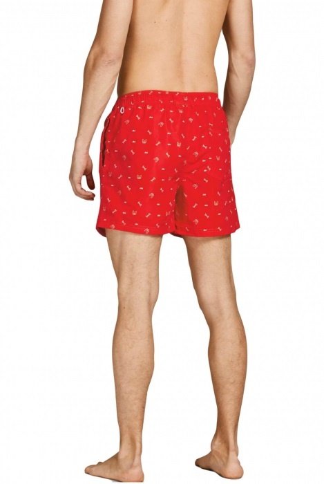 Шорти плавальні JPSTCRETE JJSWIM AKM BULLDOG 12206071-Flame Scarlet Jack&Jones Червоний L, фото №2