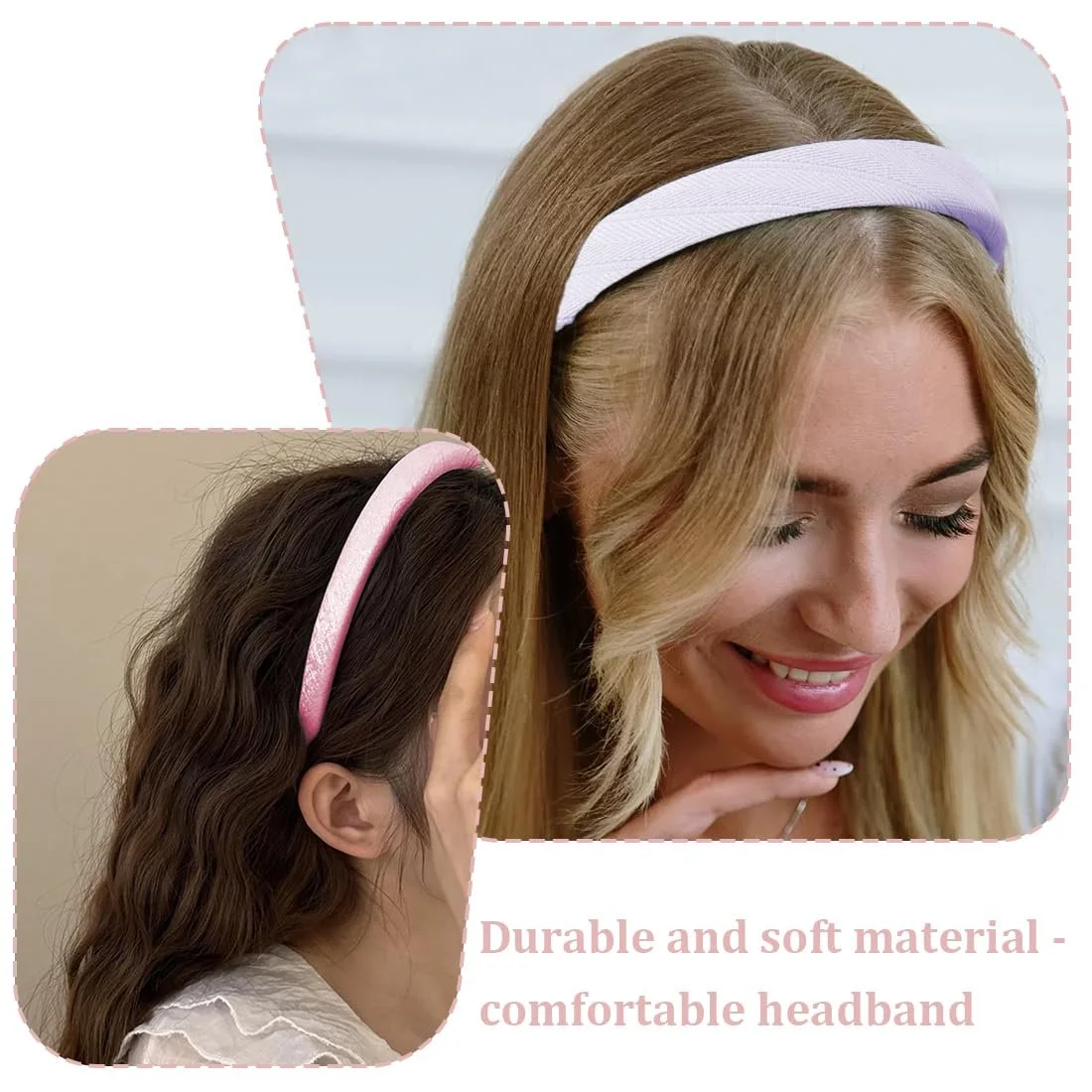 Набір жіночих обручів на голову (3 шт.), фото №5