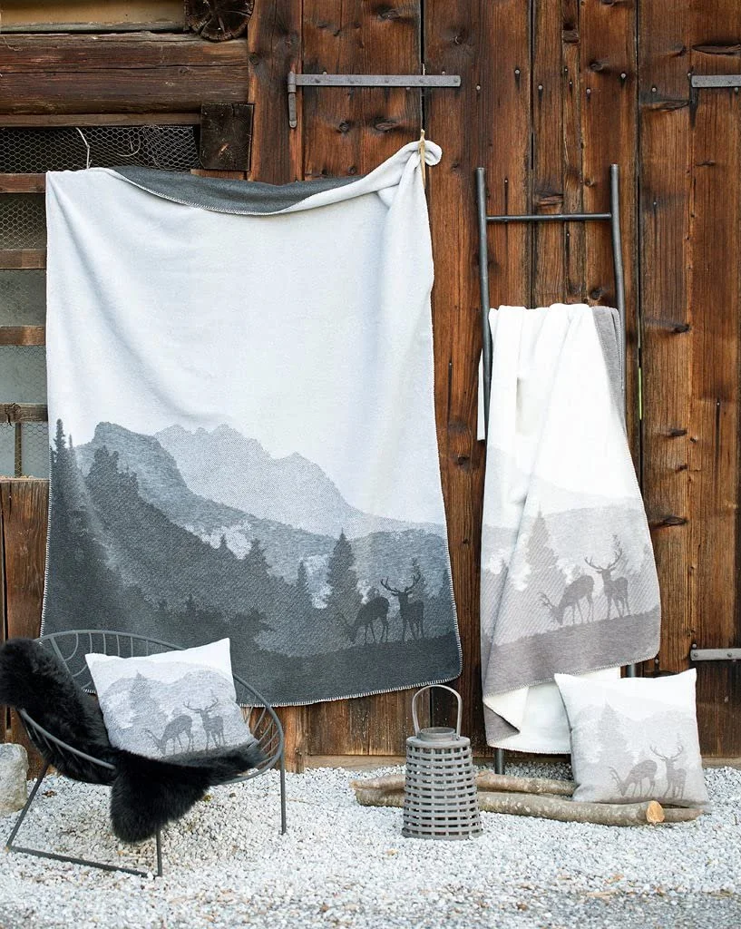 Покривало Бавовняна David Fussenegger Landscape Brown 200 x 150 см, фото №3