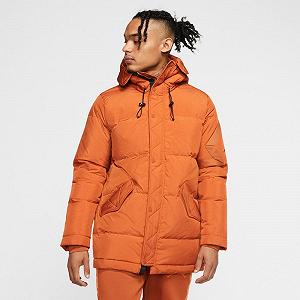 Куртка Nike Air Jordan Wings Down Parka Orange M - Фото 1