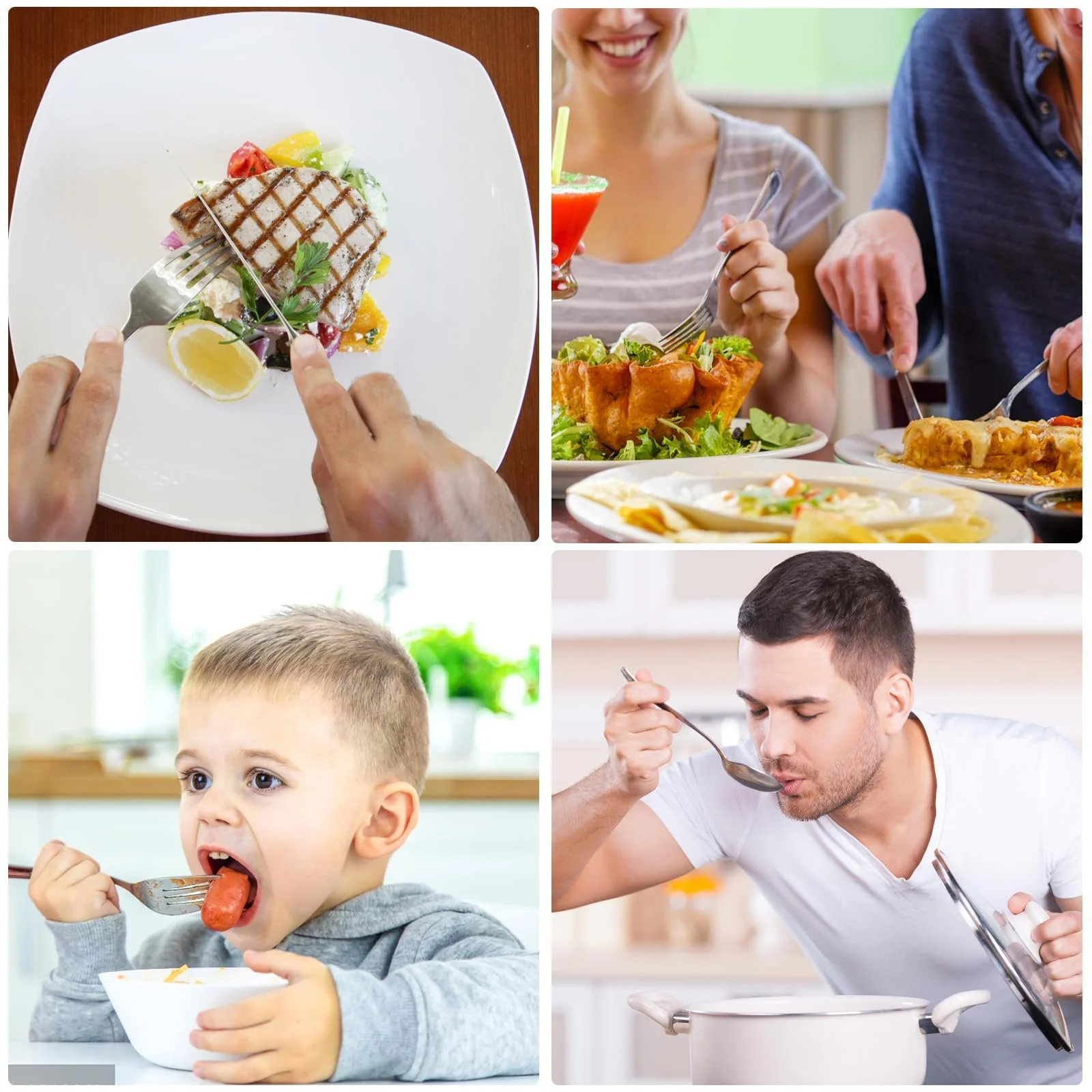 Набор столовых приборов для путешествий ZSRVAJ с футляром для 1 человека, портативный набор из нержавеющей стали, фото №6