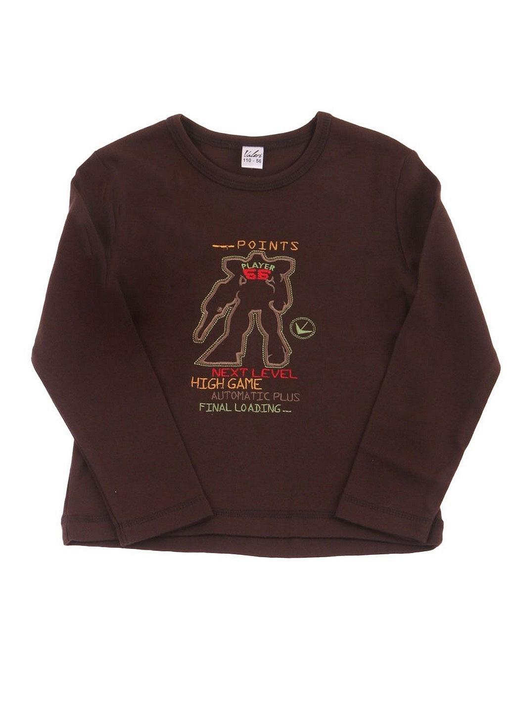 Лонгслив Valeri 110-116 Коричневый (SN-634-194-Brown), фото №3