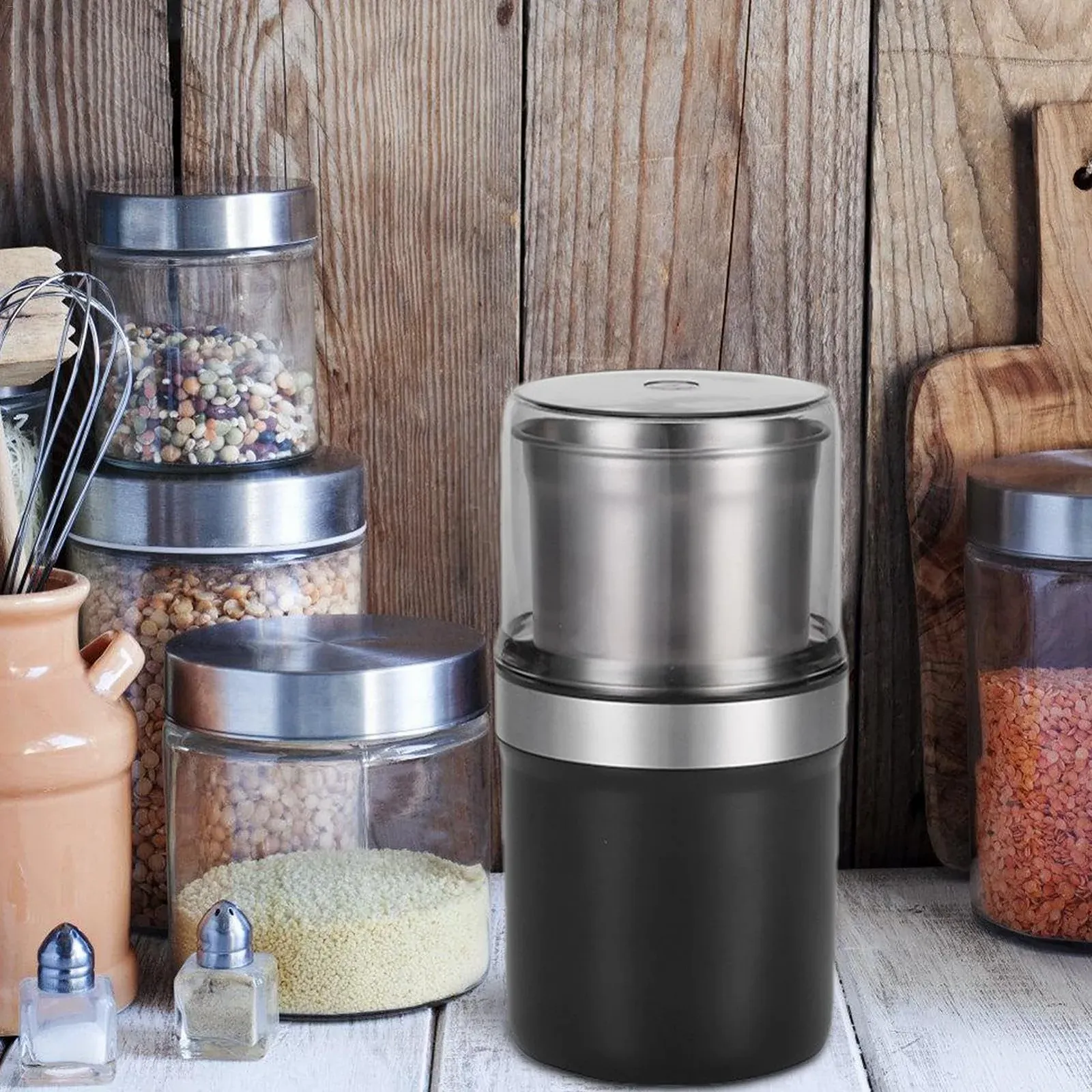 Электрическая мельница для орехов, кофемолка, фото №2