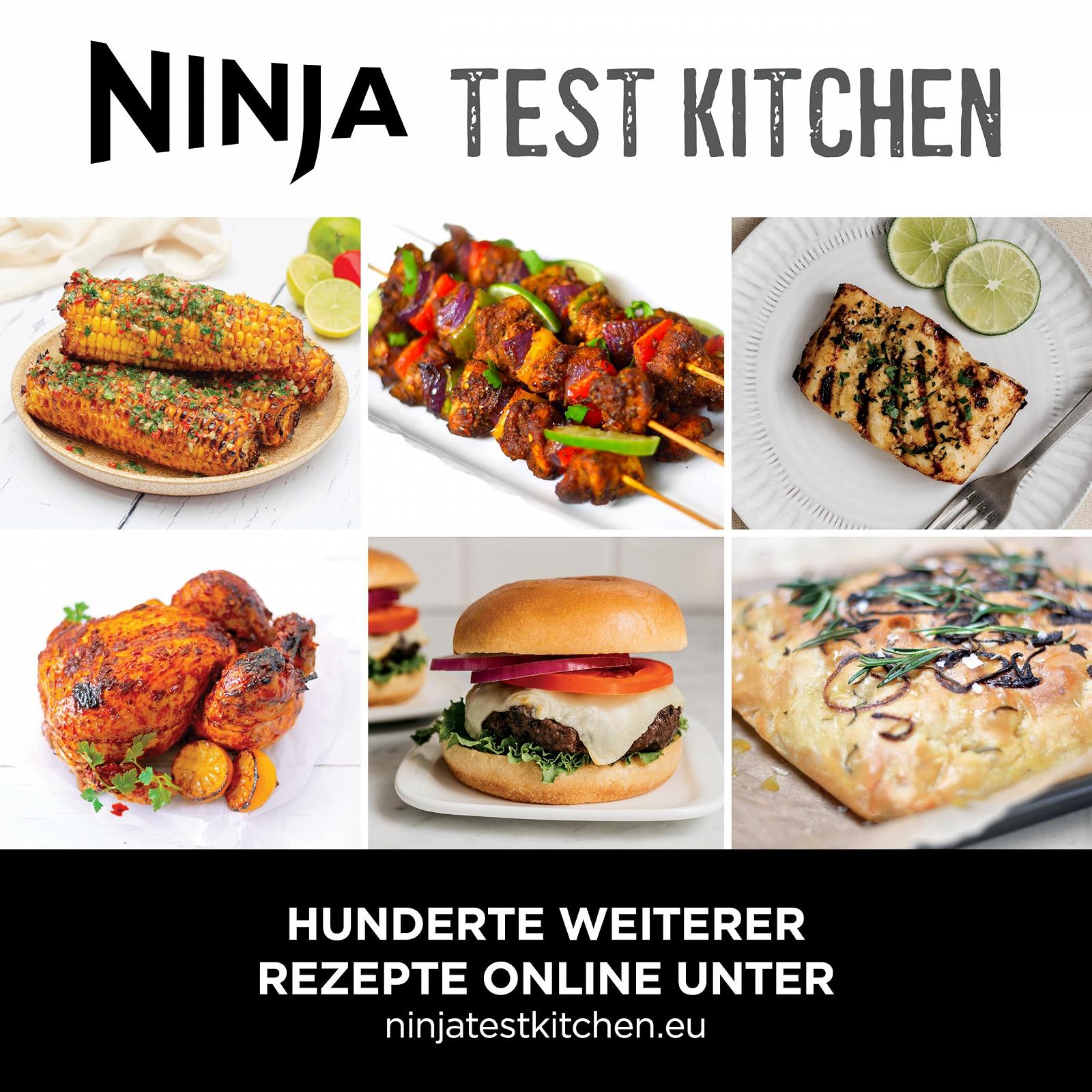 Гриль и Мультипечь Ninja EG351EU 5-в-1 5.7 л с цифровым термометром черный/серебристый, фото №11