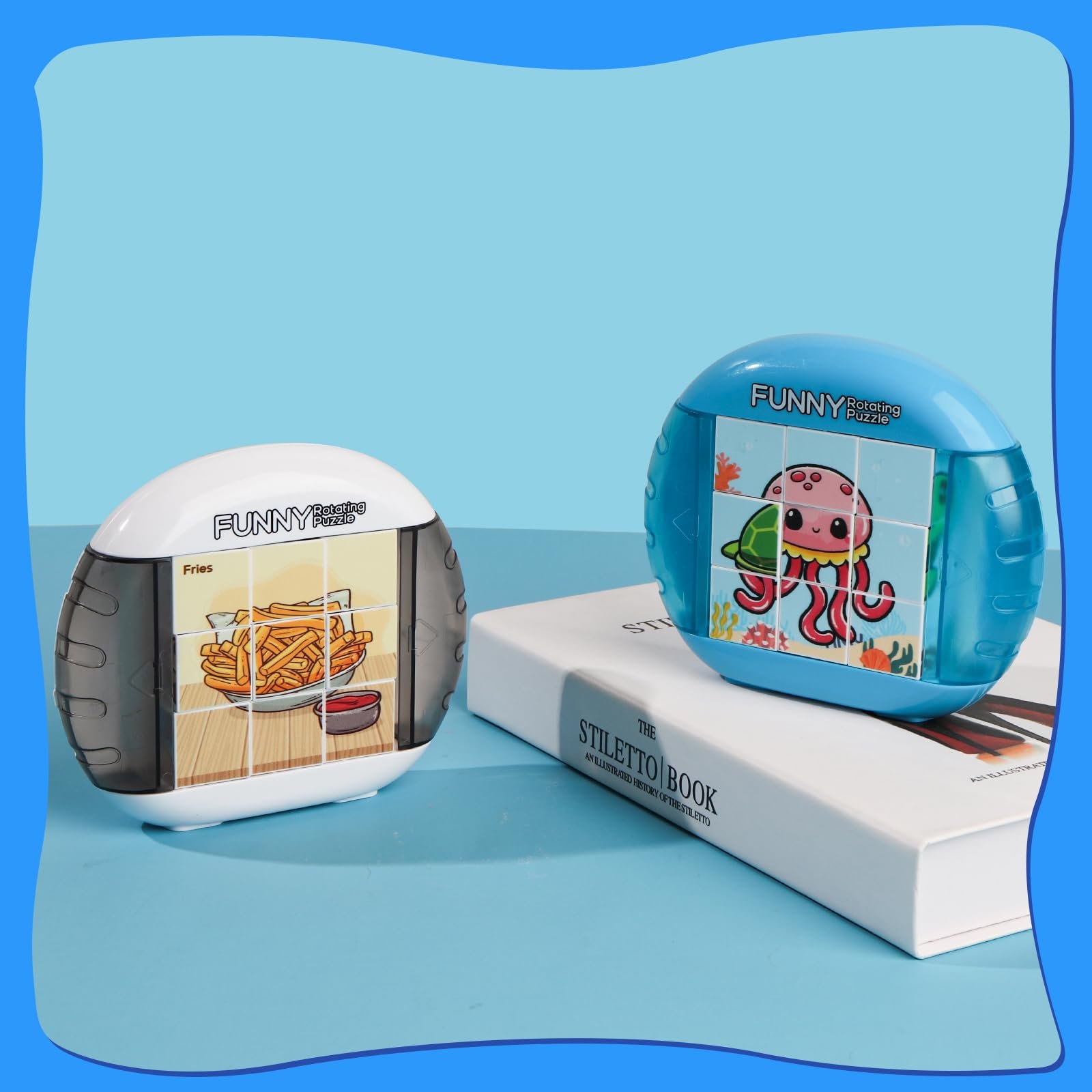 Пазл 3D 4-в-1 Montessori Sea Life 9 деталей, фото №5