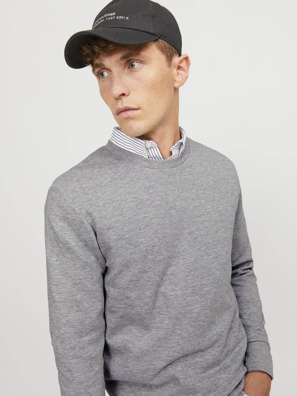 Толстовка JACK & JONES Jjebasic Sweat Crew Neck Noos, фото №10