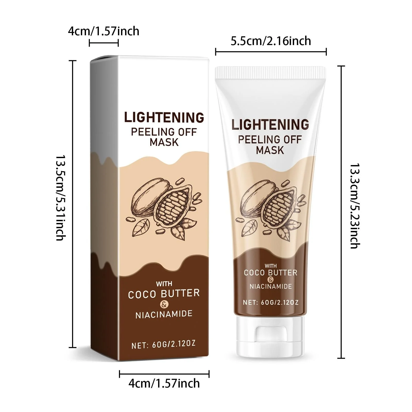 Маска-плівка для обличчя з ніацинамідом Brightening - миттєве освітлення, ексфоліація, фото №9