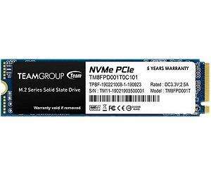 Накопичувач SSD 1TB Team MP33 Pro M.2 2280 PCIe 3.0 x4 3D TLC TM8FPD001T0C101 - Фото 1